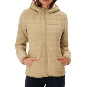 Rip Curl Women's Anti-Series Anoeta II Jacket Light Olive Small Sherpa Lined